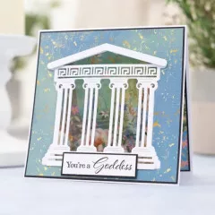 Metal Cutting Die - Myths & Legends - Create-a-card Majestic Temple