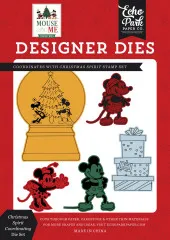 Echo Park Designer Dies - Mouse And Me Christmas - Christmas Spirit