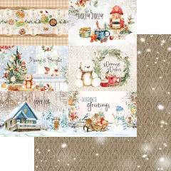 Kawaii Paper Goods Home for the Holidays 12x12 Paper Kit