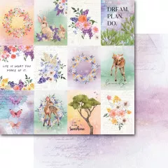 Kawaii Paper Goods - Sunshine Meadows - 12x12 Paper Pack