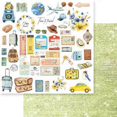 Memory Place - Bon Voyage - 6x6 Paper Pack