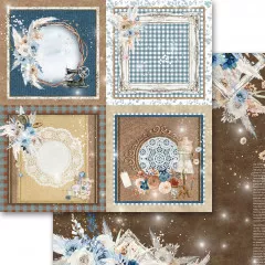 Kawaii Paper Goods - Stitched Together - 12x12 Paper Pack