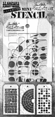 Tim Holtz Mini Layered Stencil Set 59
