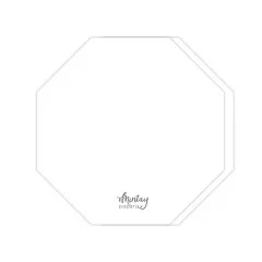 Mintay - Card Base - Basic Octagon - Weiß