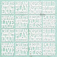 Mintay Chippies Decor - Affirmations