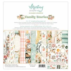 Mintay - Family Stories - 12x12 Paper Pad