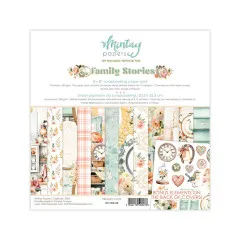 Mintay - Family Stories - 8x8 Paper Pad