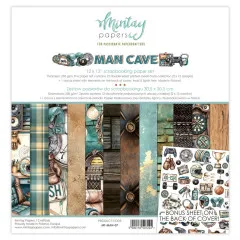 Mintay - Man Cave - 12x12 Paper Pad
