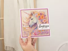 Clear Stamp & Cutting Die - Majestic Unicorn - Born to be a Unicorn