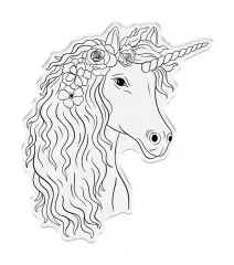 Clear Stamp & Cutting Die - Majestic Unicorn - There is Power in Kindness