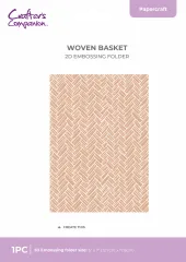 Embossing Folder - Berry Bliss - Woven Basket by Nature's Garden