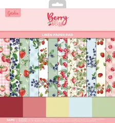Berry Bliss - 12x12 Paper Pad - Vintage Berries by Nature's Garden