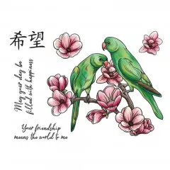 Clear Stamps - Chinoiserie Collection Beautiful Birds