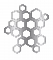 Metal Cutting Die - Honeysuckle - Wildflower Honeycomb