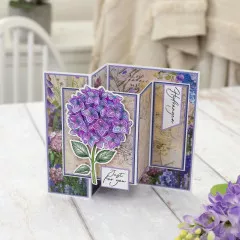 Clear Stamps - Hydrangea - Charming Sentiments