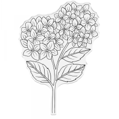 Clear Stamps - Hydrangea - Hydrangea