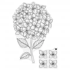 Clear Stamp & Cutting Die - Hydrangea - Statement Hydrangea