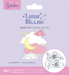 Metal Die - Lunar Blooms - Night Sky