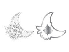 Stamp and Die Set - Lunar Blooms - Moon Bloom