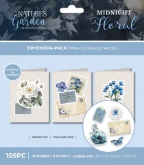Midnight Floral - Ephemera Pack