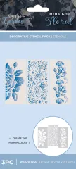 Midnight Floral - Decorative Stencils