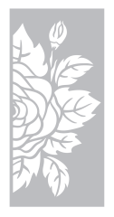 Midnight Floral - Decorative Stencils