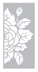 Midnight Floral - Decorative Stencils