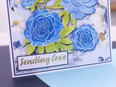 Clear Stamps - Midnight Floral - Heartfelt Sentiments