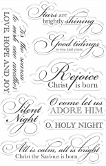 Clear Stamps - O Holy Night - Good Tidings