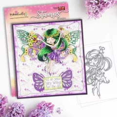 Polkadoodles Clear Stamps - Serenity Butterfly Dreams