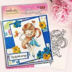 Polkadoodles Clear Stamps - Serenity Butterfly Dreams