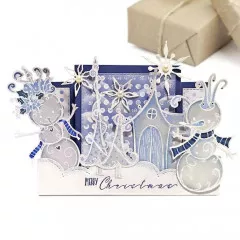 Polkadoodles Clear Stamps - Winter Kingdom Snowmen