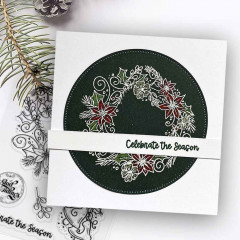 Polkadoodles Clear Stamps - Glad Tidings Wreath