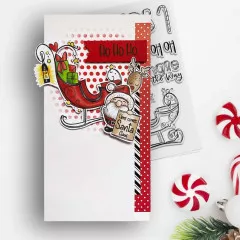 Polkadoodles Clear Stamps - Jingle All the Way