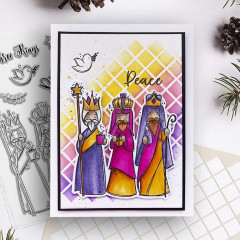 Polkadoodles Clear Stamps - Three Kings