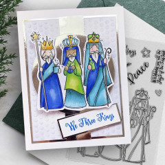 Polkadoodles Clear Stamps - Three Kings