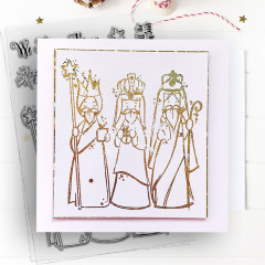 Polkadoodles Clear Stamps - Three Kings