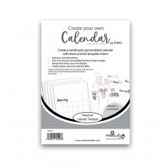 Polkadoodles - DIY Kalender Kit - Perpetual Calendar Template