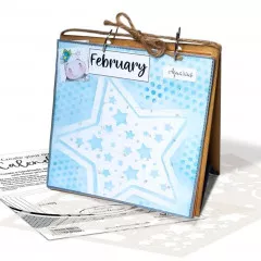 Polkadoodles - DIY Kalender Kit - Perpetual Calendar Template