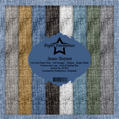 Paper Favourites Jeans Texture 6x6 Paper Pack