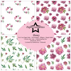 Paper Favourites - Peony - 6x6 Paper Pack