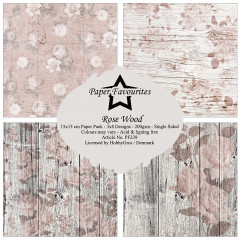 Paper Favourites - Rose Wood - 6x6 Paper Pack