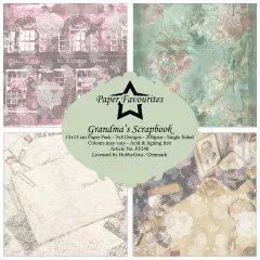 Paper Favourites - Grandmas Scrapbook - 6x6 Paper Pack