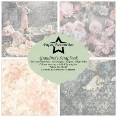 Paper Favourites - Grandmas Scrapbook - 6x6 Paper Pack