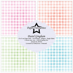 Paper Favourites - Pastel Gingham - 6x6 Paper Pack