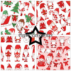 Paper Favourites - Christmas Gnomes - 6x6 Paper Pack