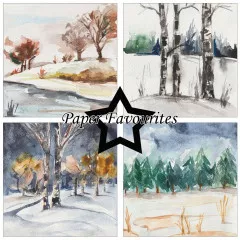 Paper Favourites - Winter Landscape - 6x6 Paper Pack