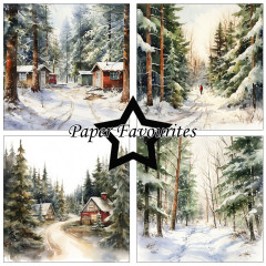 Paper Favourites - Winter Forest - 6x6 Paper Pack