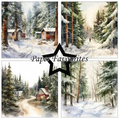 Paper Favourites - Winter Forest - 6x6 Paper Pack
