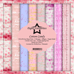 Paper Favourites Cotton Candy 12x12 Paper Pack